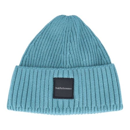 Peak Performance - Blå Beanie - Cornice Hat Deluded Vision Cuff @ Hatstore