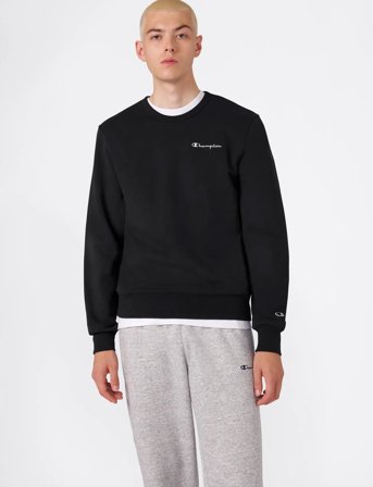 Champion Crewneck Sweatshirt - Black - L