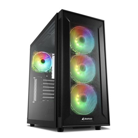 Sharkoon TG6M RGB - tower - ATX