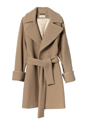 WMN Wool coat mid Taupe L