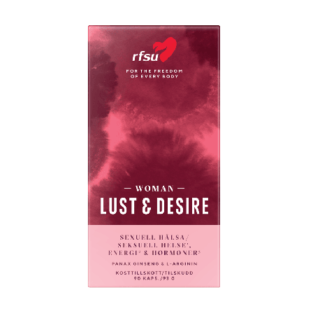 Rfsu Lust & Desire Woman kapsler, 90 stk.