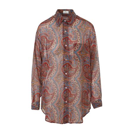 Etro - Skjortor - Rosa - Dam - Storlek: M, Dam, Storlek: M