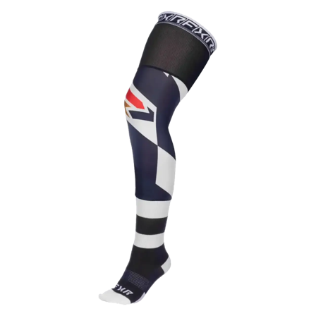 Rijsokken FXR Riding Sock 26 Middernacht/Wit L-XL