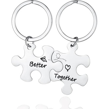Inspirerende nøkkelring, takknemlighetsnøkkelring, nøkkelringgaver til ham henne, bursdagsgaver til venner pappa søster lærer