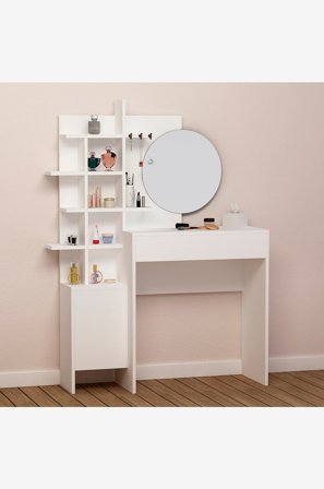 Homitis - Makeupbord Mup - Hvid - Småborde - Fra Homeroom