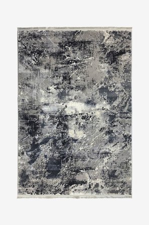 KM Home - Matta Delux - Grå - Slätvävda mattor - 80X300 - Från Homeroom