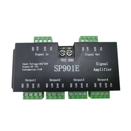 SP901E Signalforsterker Lysstripe Repeater SPI Signal Forbedret