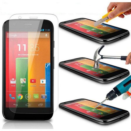 Härdat glas Moto G