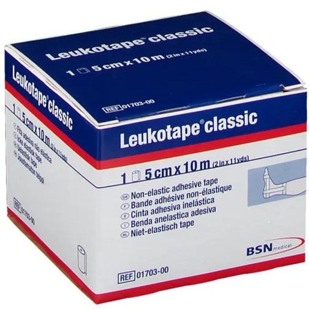 Leukotape Benda Anelastica Bendaggi Funzionali 10mx5cm