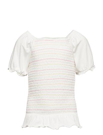Nkfflonie Capsl Slim Top T-shirt Hvid Name It
