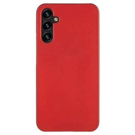 Samsung Galaxy S24 Gummerat Plastskal - Röd Röd