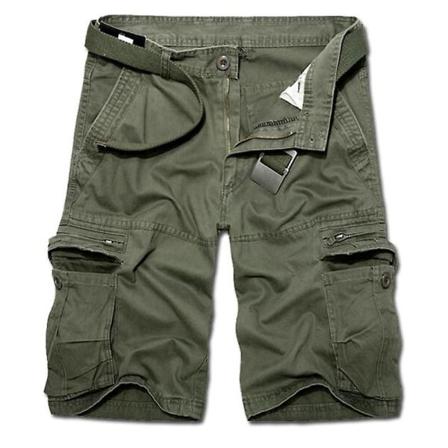 Arbetskläder För Män Halvlånga Shorts Army Green 40