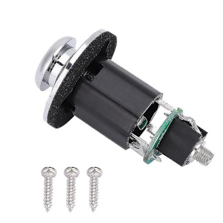 1/4 (6,35 mm) output 2,5 mm input end pin jack til akustisk guitar indbygget rod piezo pickup