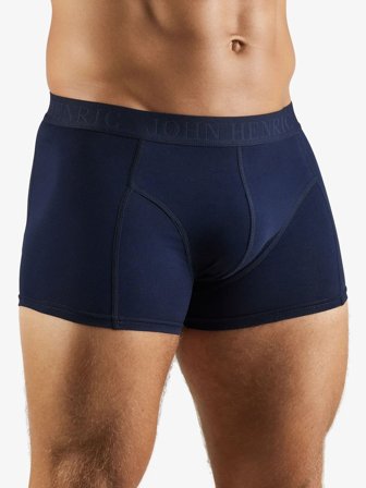 John Henric Men's Mørkeblå Boxershorts Chad Size XL