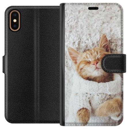 Apple iPhone X Lommeboketui Kitty Genser