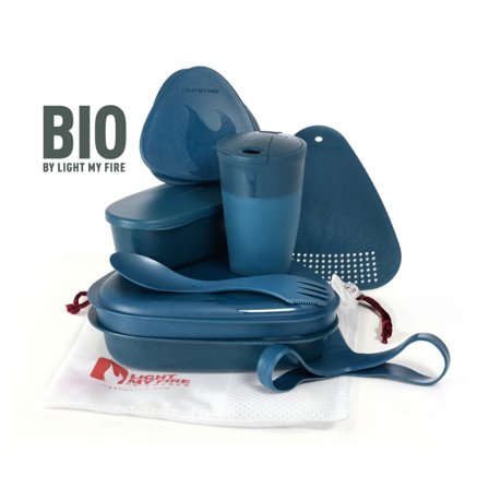 Light My Fire Mealkit Bio eating utensils Blue OneSize