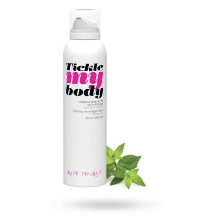 Tickle My Body Hierontavaahto - Minttu 150 ml - Seksilelut - Vuxen.fi