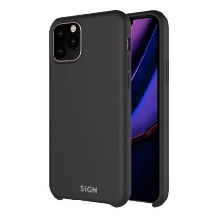 SiGN Liquid Silicone Case for iPhone 12 Pro Max, black