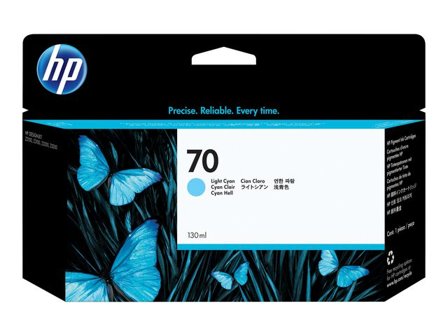 HP Bläckpatron C9390A 70 Ljuscyan - Lyreco - Toner och bläck - Bläckpatroner - Bläckpatroner HP