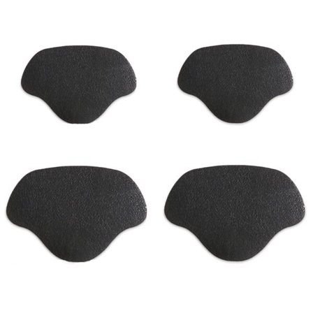 Mikrokuituinen kantapääsuoja 4-pack - Musta