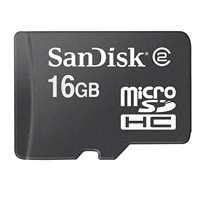 16GB SanDisk MicroSDHC klasse 4