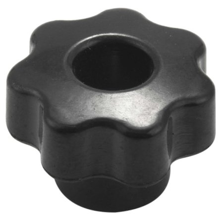 10 kpl M6 Sisäkierre Nuppi Ruuvi Muovi Tähtipää Kiinnitysnuppi Musta M6 x 25_tfrf