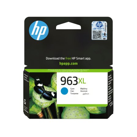 HP 963XL - Høy ytelse - cyan - original - blekkpatron