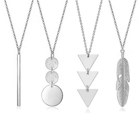 Trendy lange halskæder til kvinder