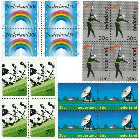 Holland 1973 - NVPH 1032-1035 - 4-blokke - Postfrisk