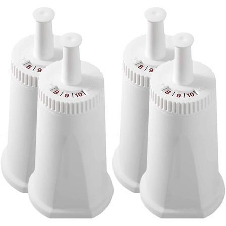 Kompatible Sage kaffemaskin vannfiltre, Sage Barista Express filtre kompatible med BES008/BES810/SES875/SES880/SES9890/SES990, 4-pakning
