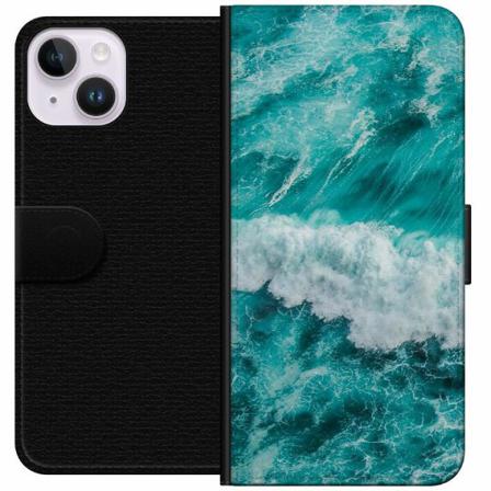 Apple Iphone 14 Plus Plånboksfodral Hav