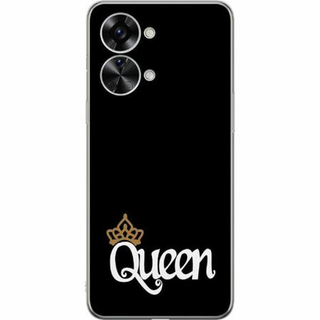 Oneplus Nord 2t Genomskinligt Skal Queen 01