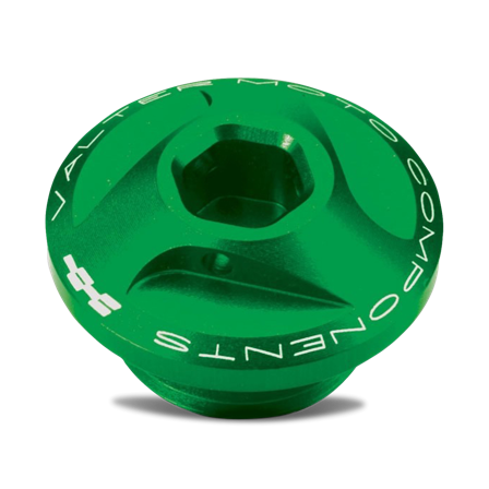 Öldeckel Valter Moto Racing Grün - Triumph Daytona 675 ABS 2015-2015