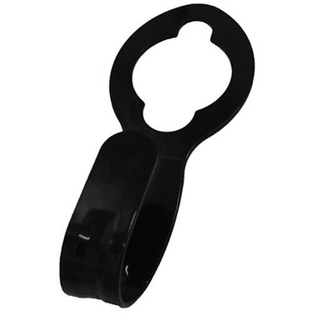 Slanghållare för trädgård, Vattenslang Hängare Hängare Vägg Slang Hängare Hållare Svart Metall Slanghållare för trädgård