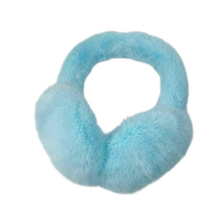 Ørevarmere til kvinder, justerbare og foldbare, varme vinter ørebeskyttere, tykke imiterede pels ørevarmer til studerende, orange