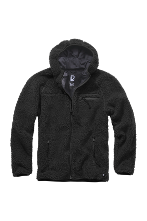 Jas Brandit Teddyfleece Worker Zwart S
