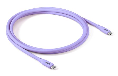 Club 3D Usb C Cable Purple