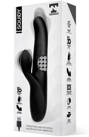Kjøp Squidy Thrusting & Rotating Vibrator - Rabbitvibrator | God pris