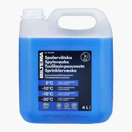 Koncentrerad spolarvätska 4 liter