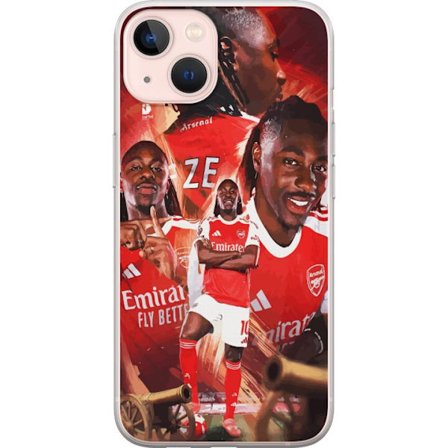 Yhteensopiva Puhelinkuori Apple Apple iPhone 13 mini Arsenal collage - Eberechi Eze useissa poseissa punaisessa ottelupaidassa