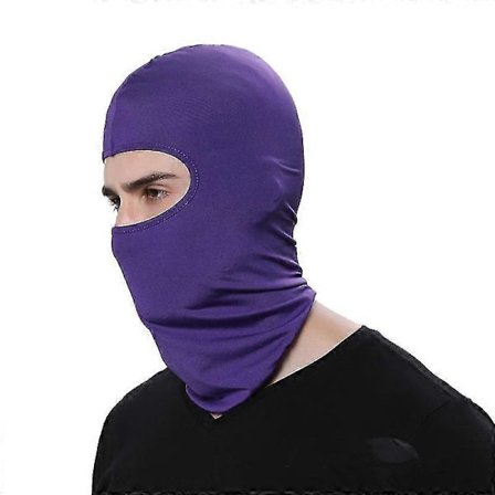 Skidmask Full Face Cover UV-skydd Balaclava Vinter Halsdamask Herr Utomhussporter Cykling Vindtät Huv -Sy