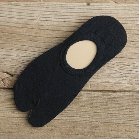 Par Sandal Sokker Split-toe Sokker SVART