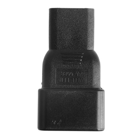 IEC 320 3-Pin C13 Hunn til C20 Hann Plug Converter for AC Power Adapter Bærbare bærbare kameraer