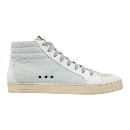 P448, Skate-W Flok sneakers Wit, Dames, Maat:39 EU