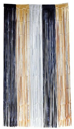 Dörrdraperi Folie Glamour Electrum 200 x 100 cm - Partyninja.se