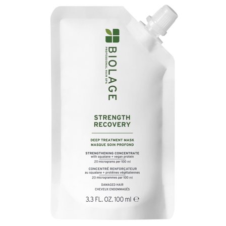 BIOLAGE Strength Recovery Deep Treatment Pack per Capelli Fragili 100ml - Maschera Nutriente Capelli