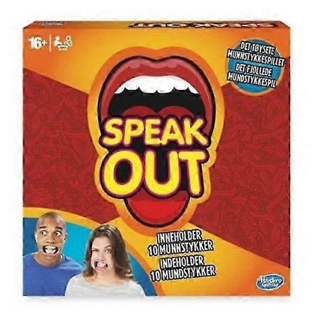 Hasbro Gaming Speak Out familiespil, denne udgave inkluderer både dansk og norsk (LGL)