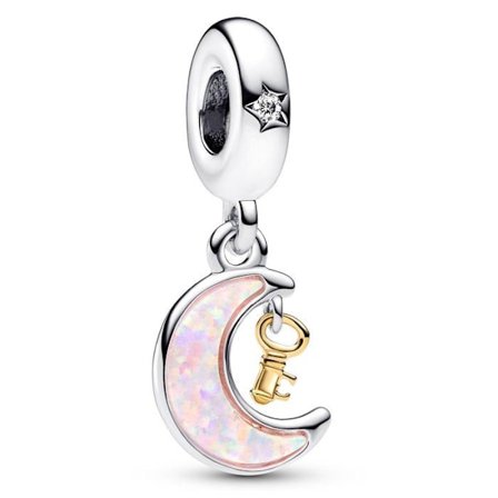 Pendentiv för kvinnor - Ej specificerat - 762985C01 - Silver - Kubisk zirkonia - Grå