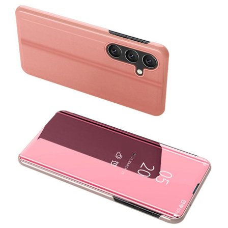 Samsung Galaxy A26 Cover with View Window - Rose Gold