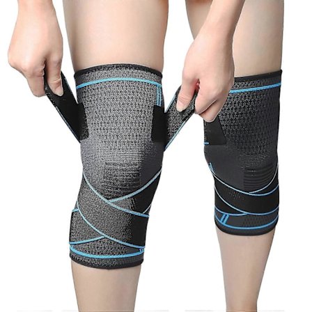 2 stk. knæbind til gigt ACL, meniskskade, kompressionsknæærmer